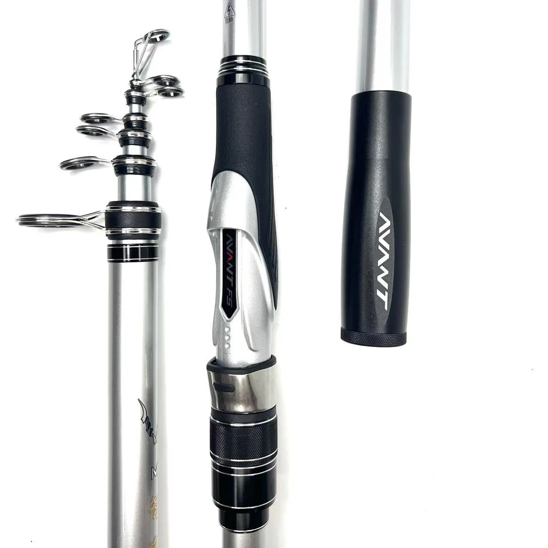 新款碳素短节专用矶竿超超硬大导环伸缩杆海竿抛竿套装