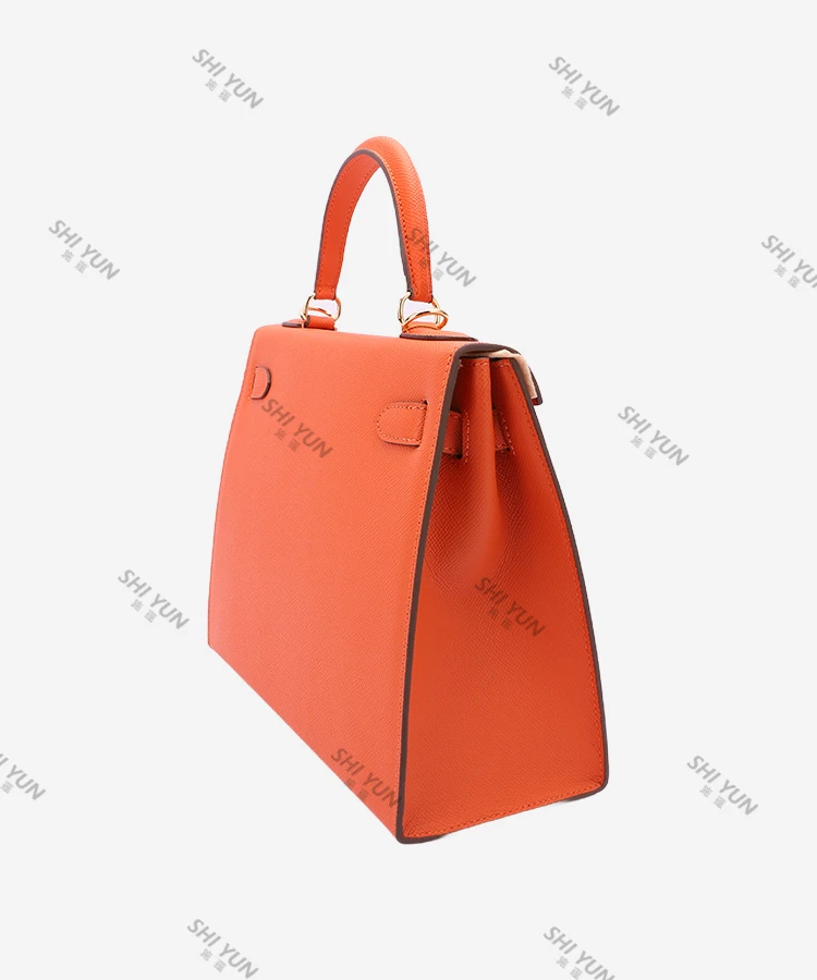 SHIYUN/施蕴【橙色】秋冬手提斜跨包34008