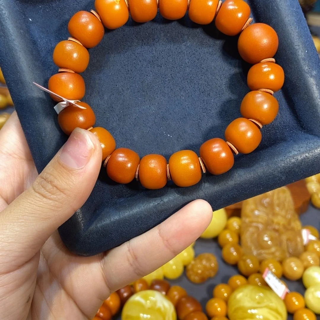 琥珀手链未镶嵌蜜蜡