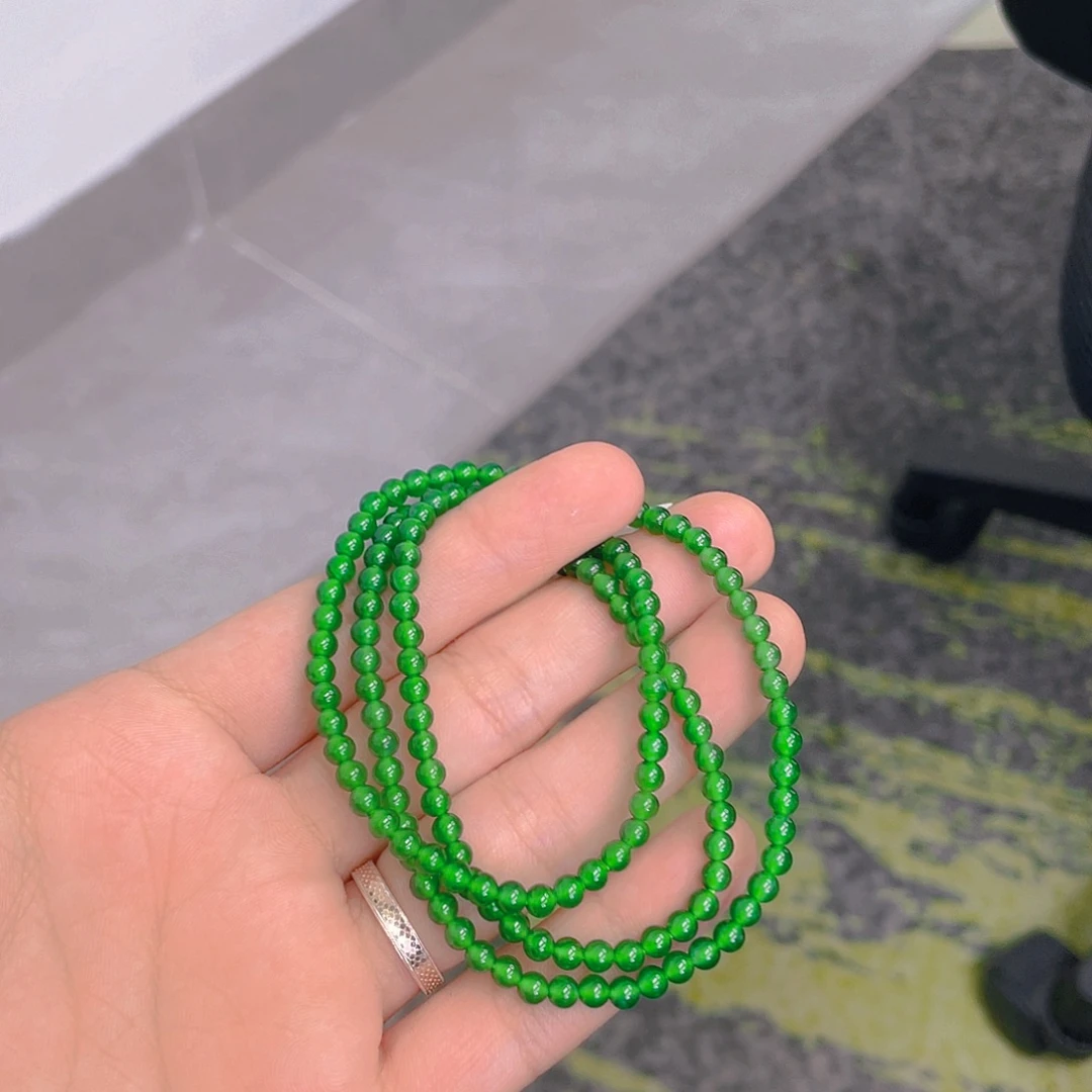 翡翠未镶嵌项链卡4