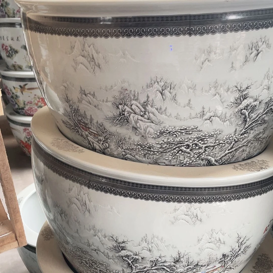 缸玩雪千山图片款62✖️42