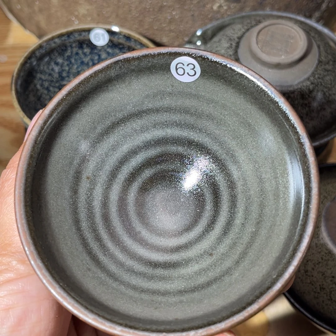茶盏义兴龙窑坚持真柴烧