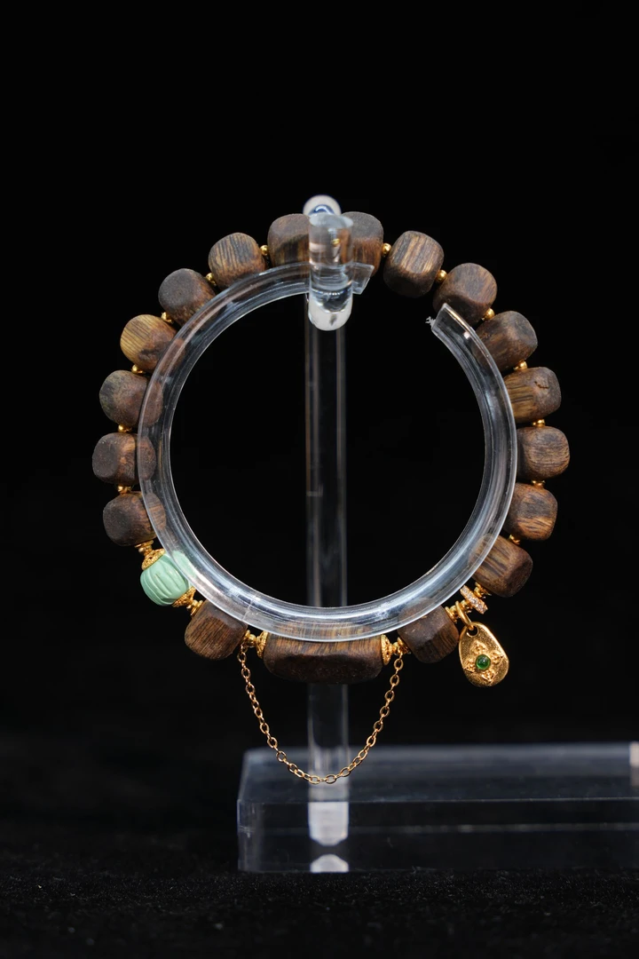 沉香6+棋楠沉香方糖DIY手串多样性发一件JBX6030907