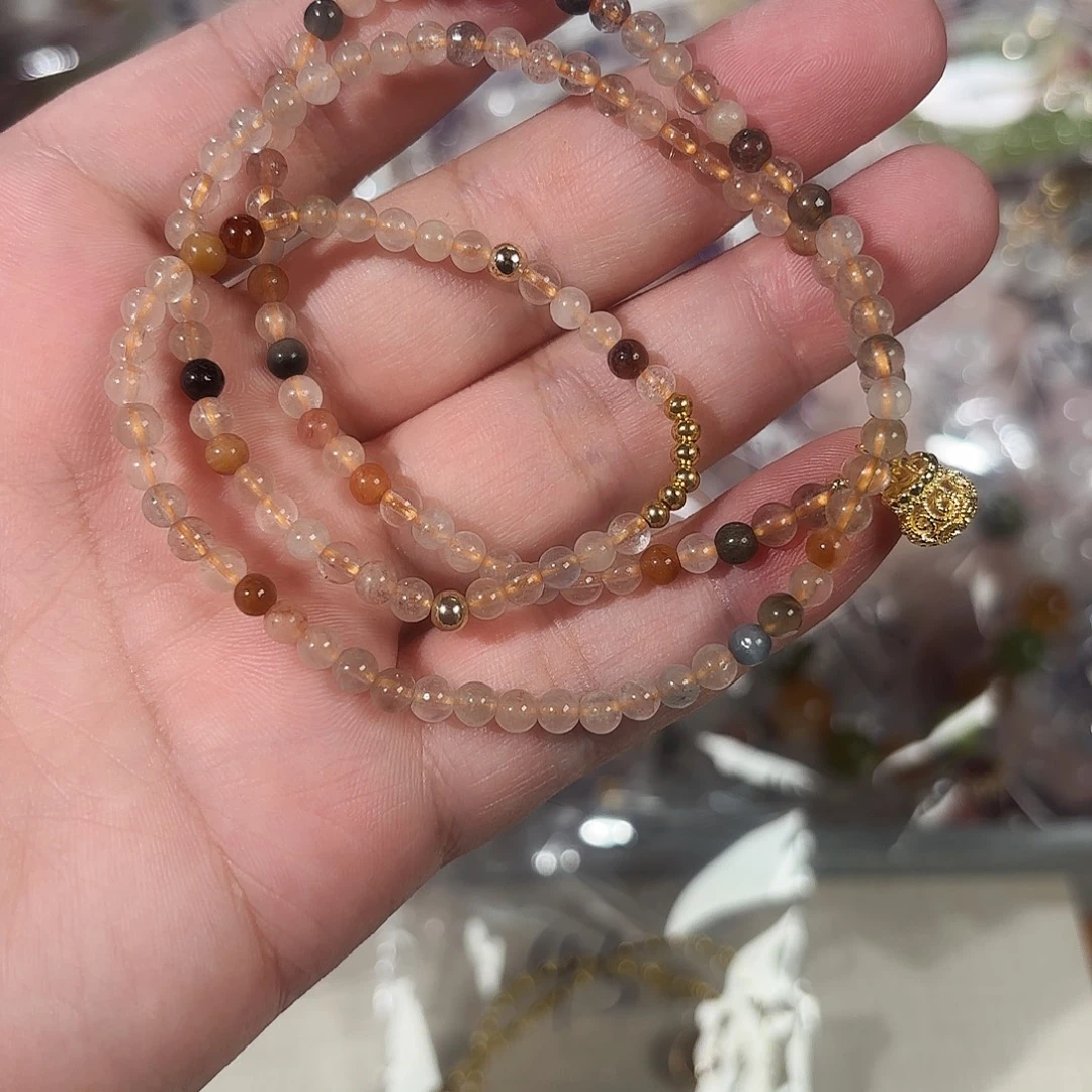 水晶未镶嵌手链wyw