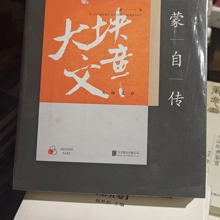 王蒙自传平装库存书
