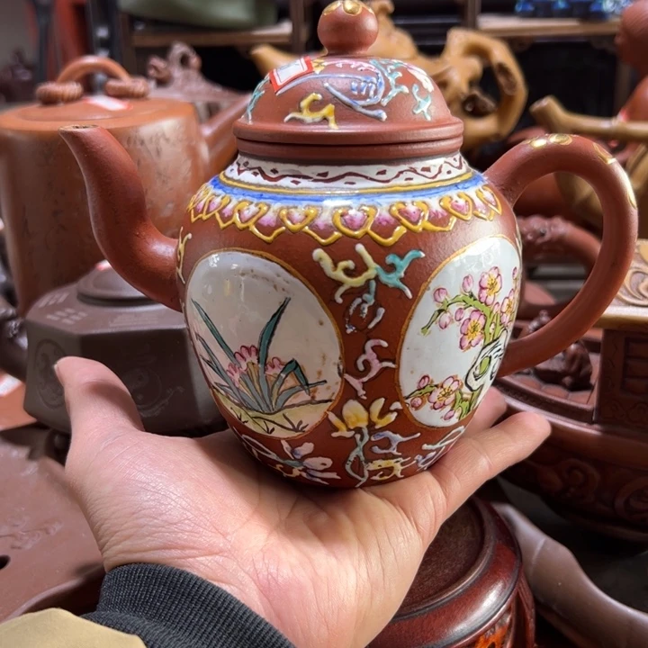 茶壶紫砂紫砂壶收藏起来吧