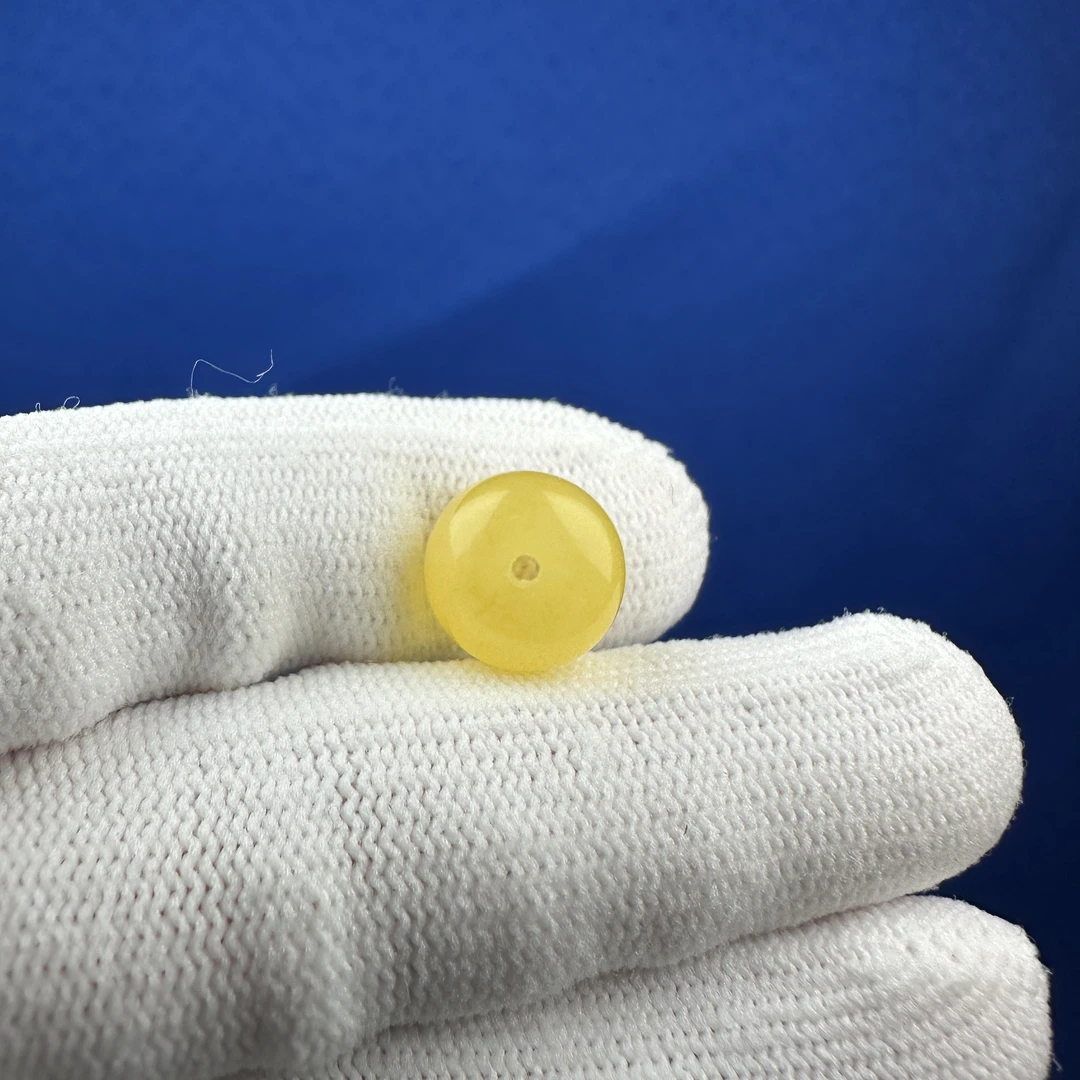 M2936天然原矿蜜蜡 墩子 11.6*9.4mm一物一图 支持复检