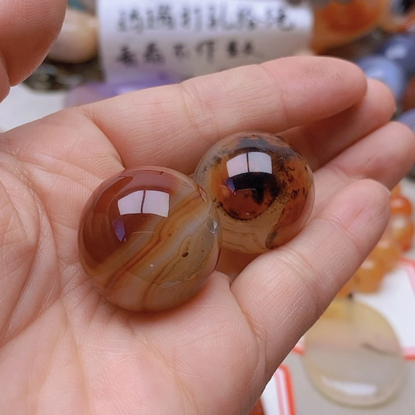 【闪购商品】未镶嵌玛瑙/玉髓珠宝半成品6*羊