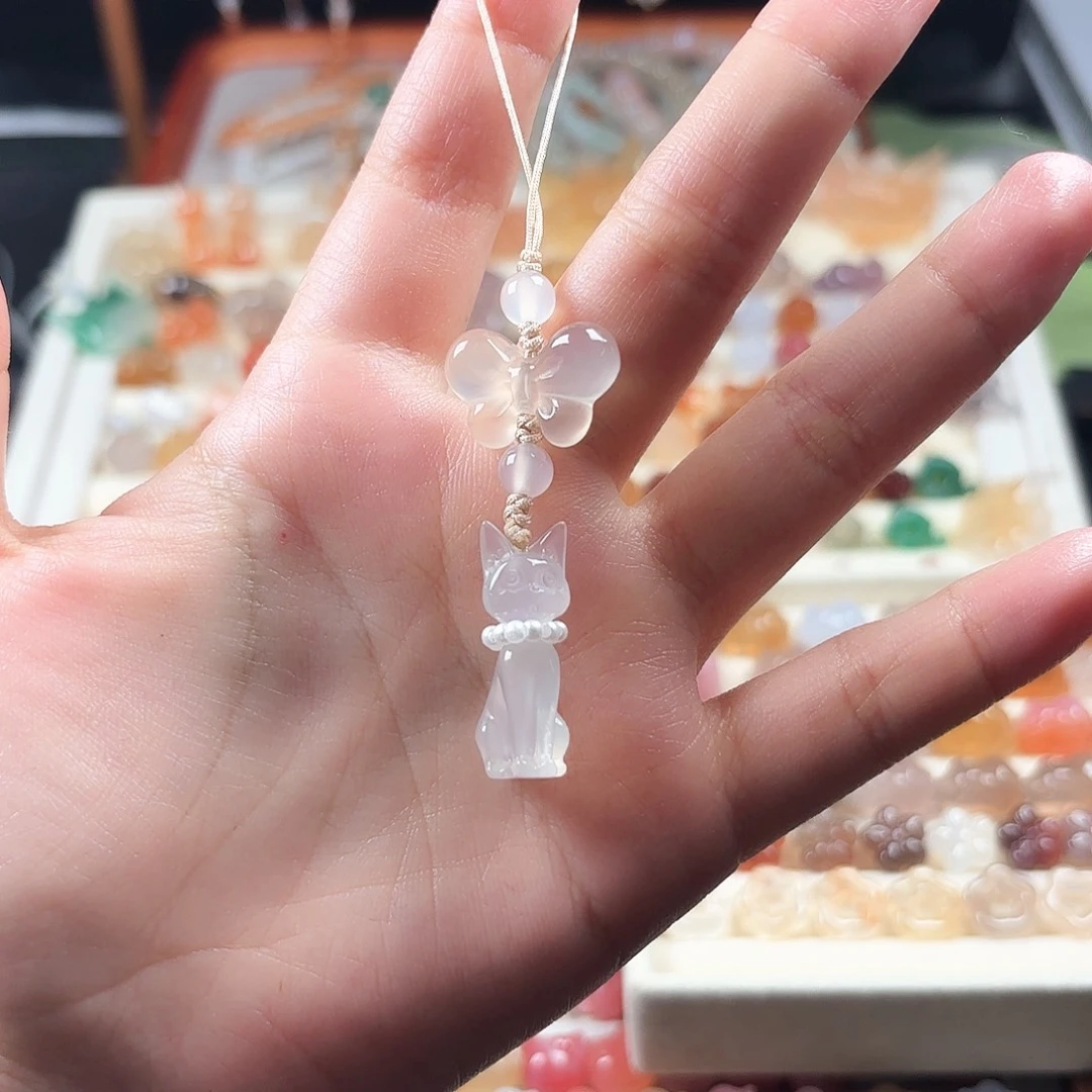 玛瑙/玉髓未镶嵌颈饰