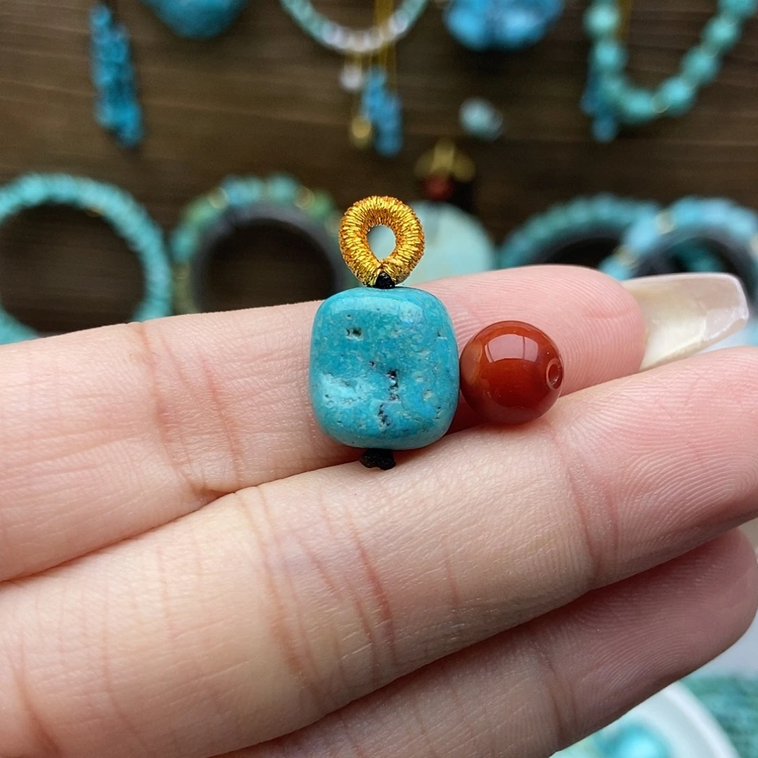 南红玛瑙未镶嵌随行侧挂