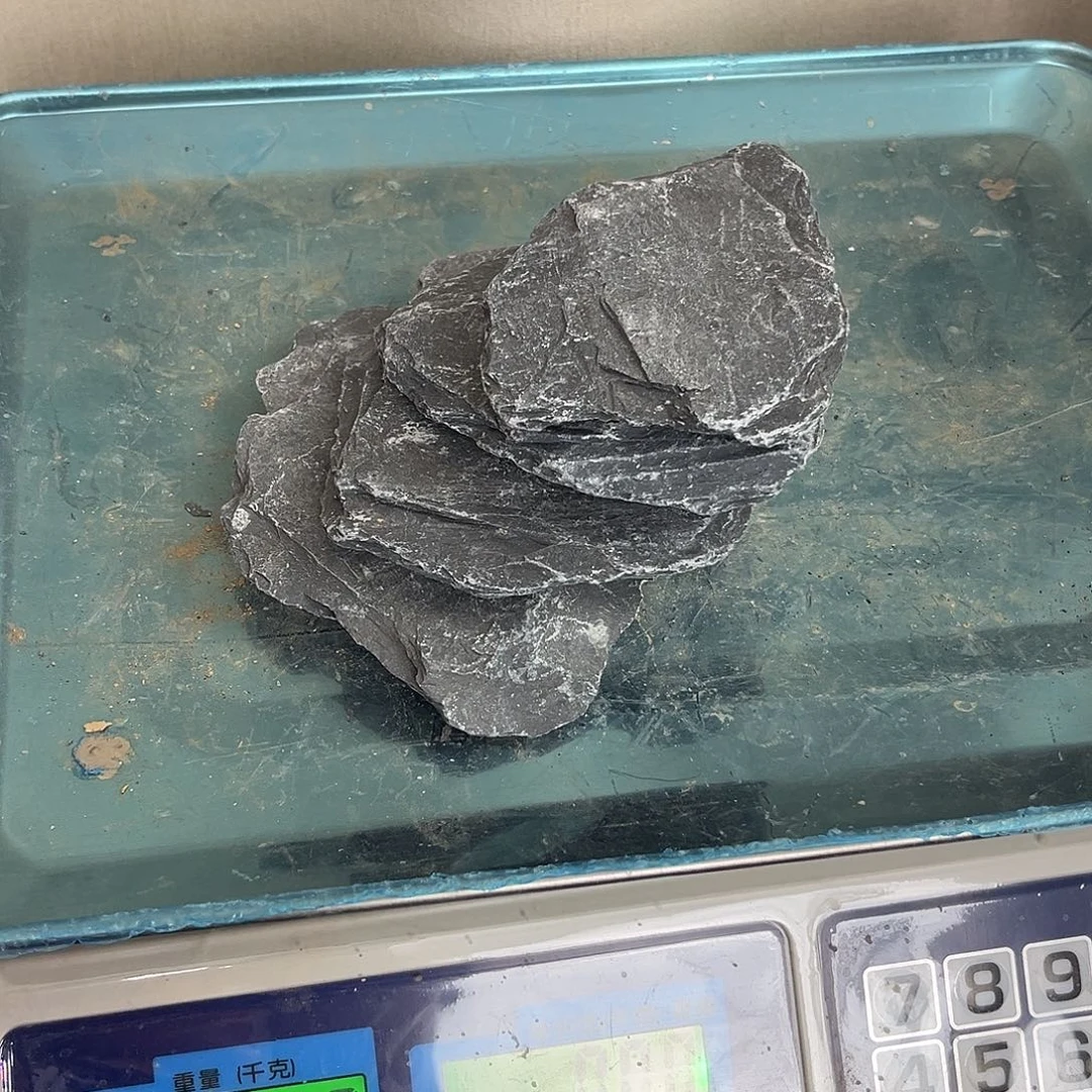 纯天然的片岩石4个