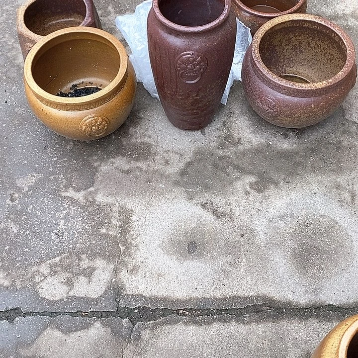 大弯头，兽首高46/20，矮的2个复古色24/30