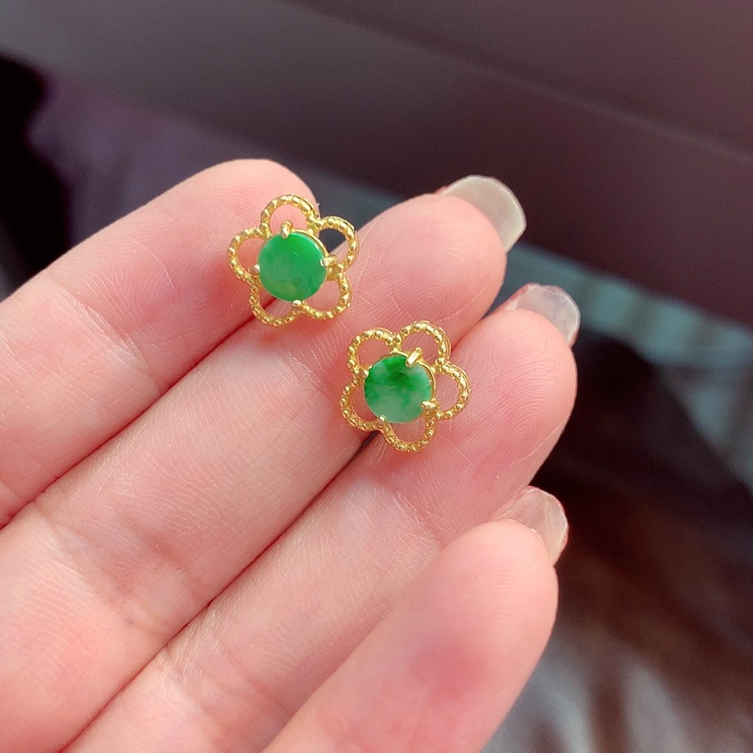 翡翠颈饰银S925镶嵌翡翠