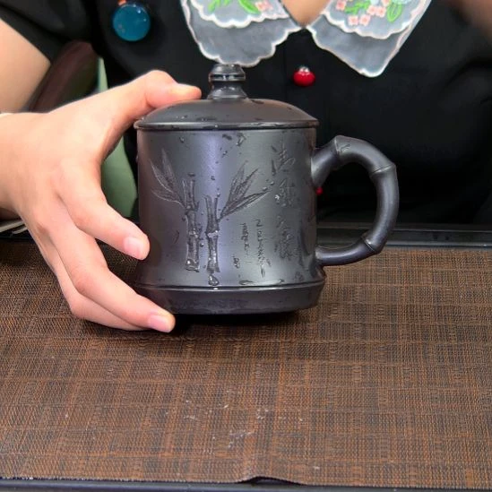 紫砂茶杯高货放漏