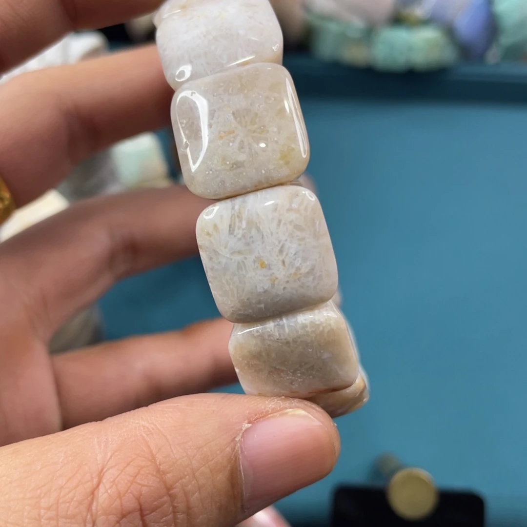 未镶嵌手镯硅化玉