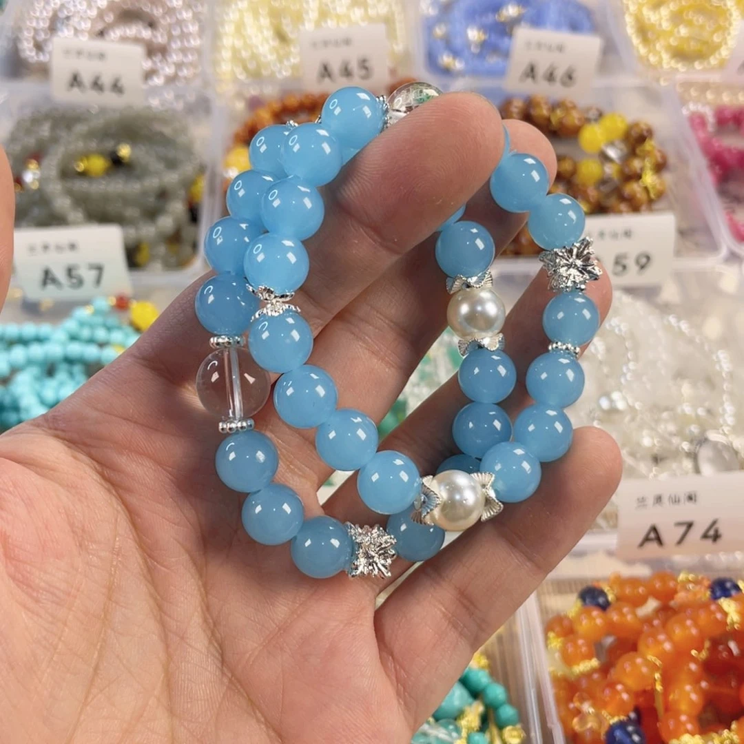 玛瑙手饰银S925镀金镶嵌