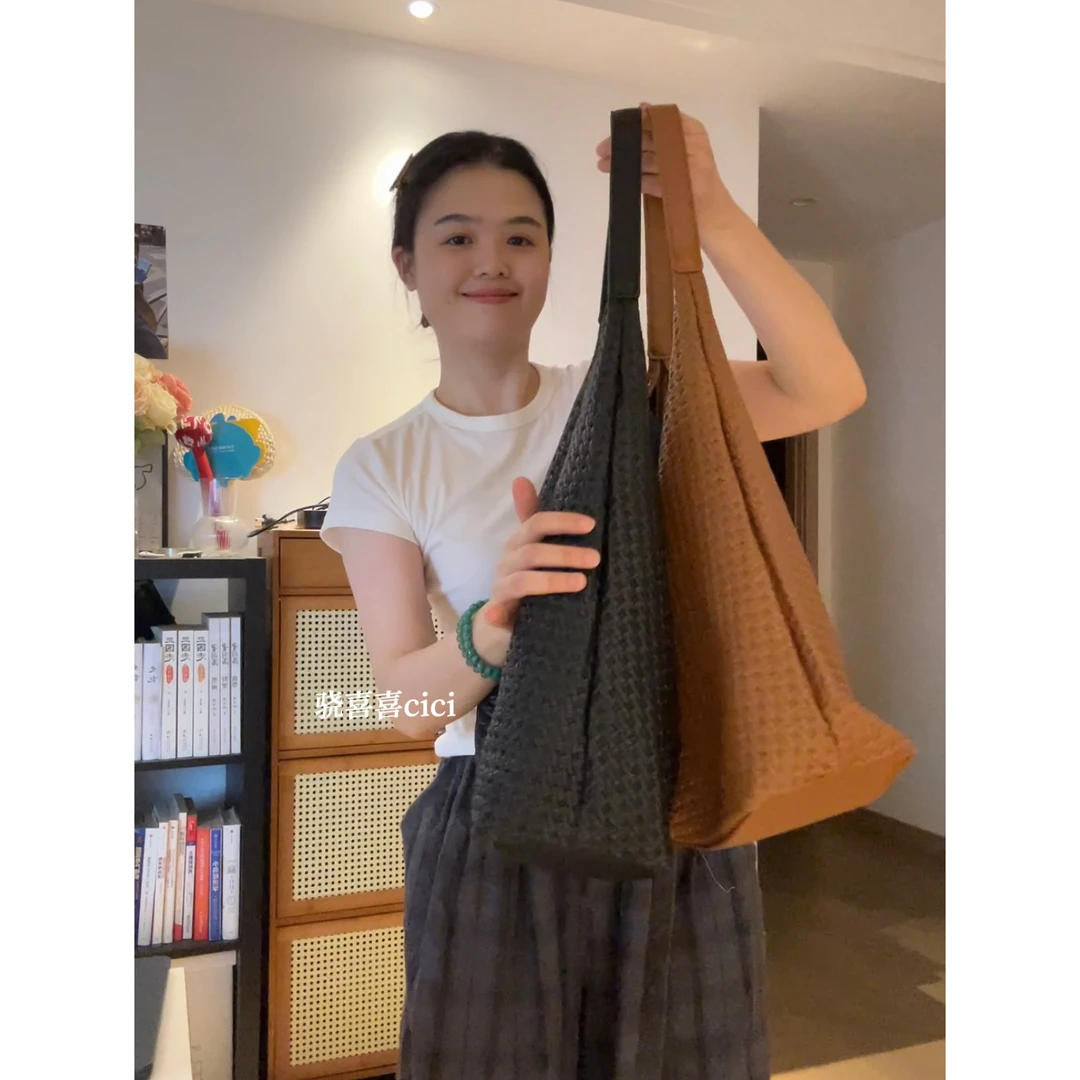 复古托特包  小众托特包休闲大容量腋下包