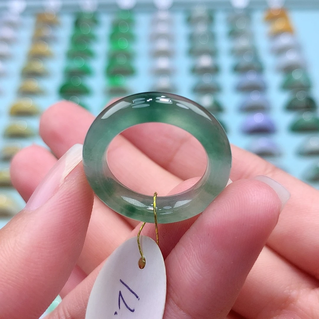 未镶嵌戒指翡翠1213圈