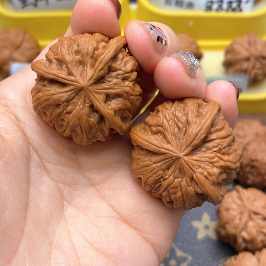 把件文玩核桃305号雨花石丁