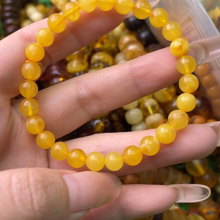 琥珀未镶嵌珠宝奇石