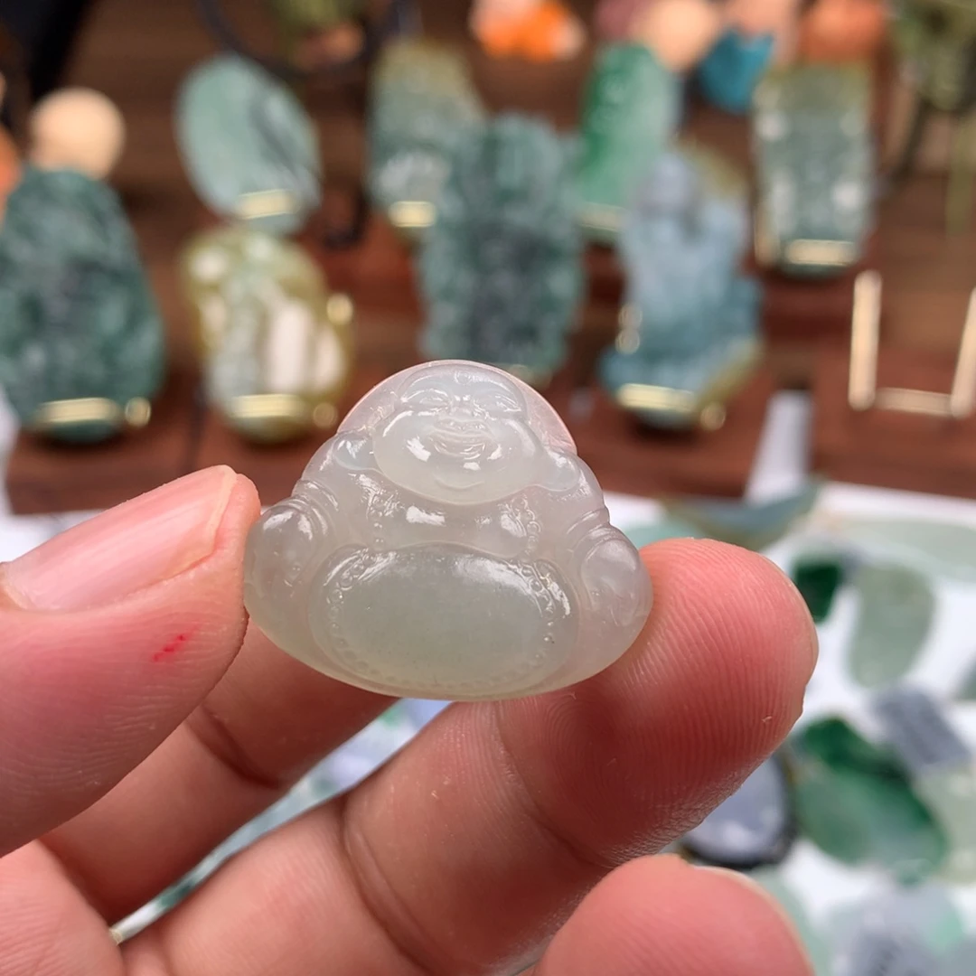翡翠未镶嵌挂件123456