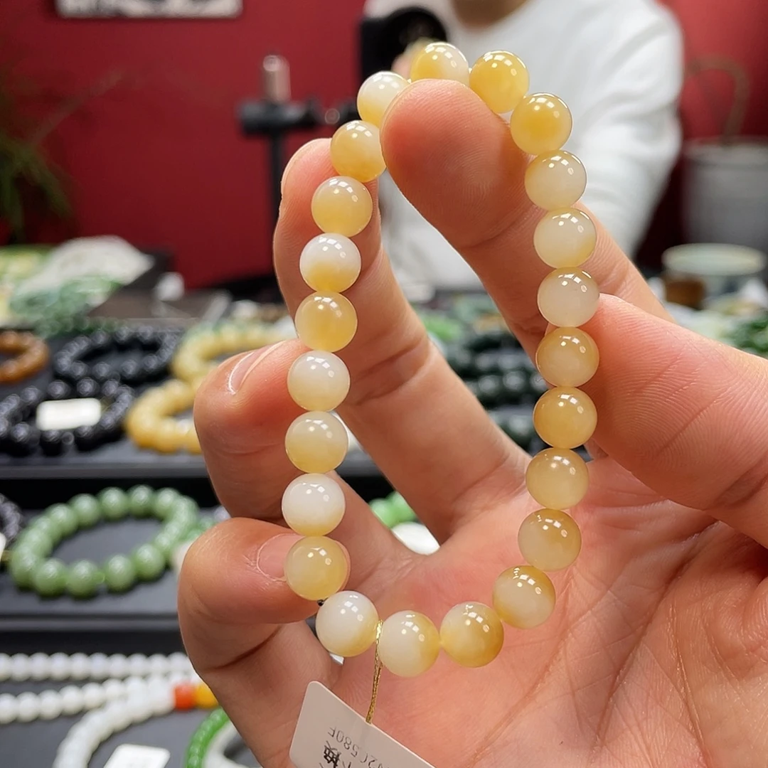 南红玛瑙未镶嵌手链