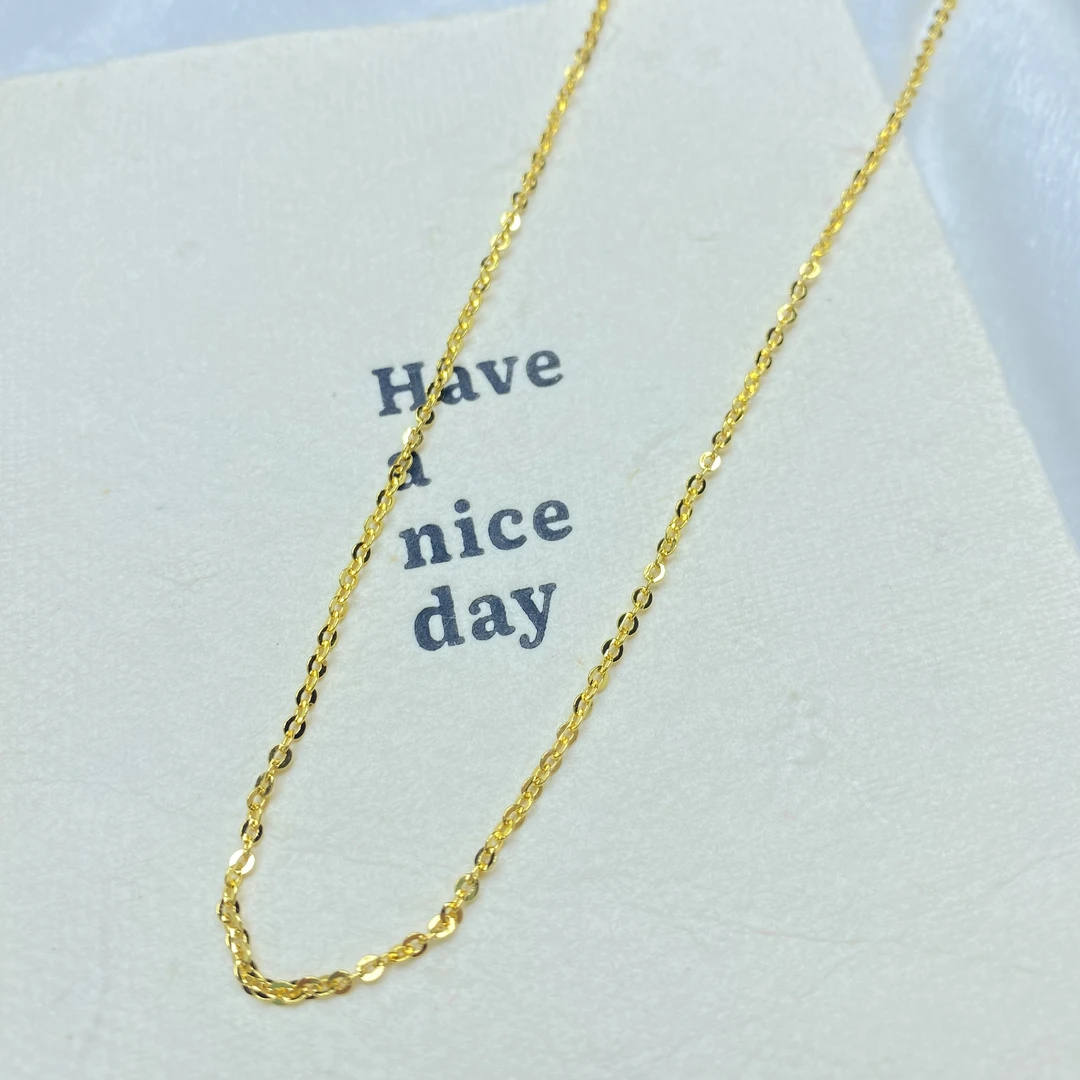 K04249黄色闪o项链多样性发货47269