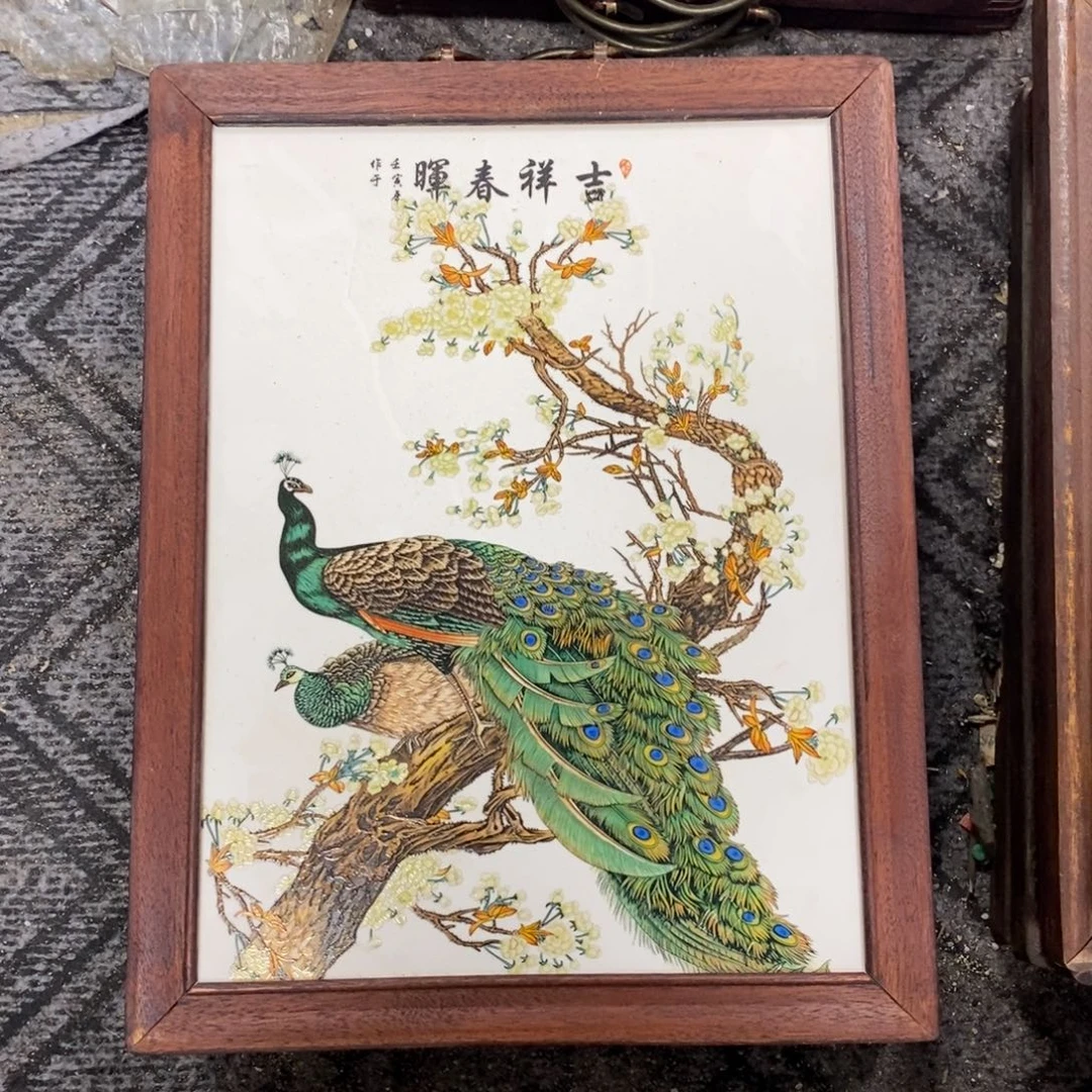 瓷37*28 景德镇瓷板画柴窑烧制