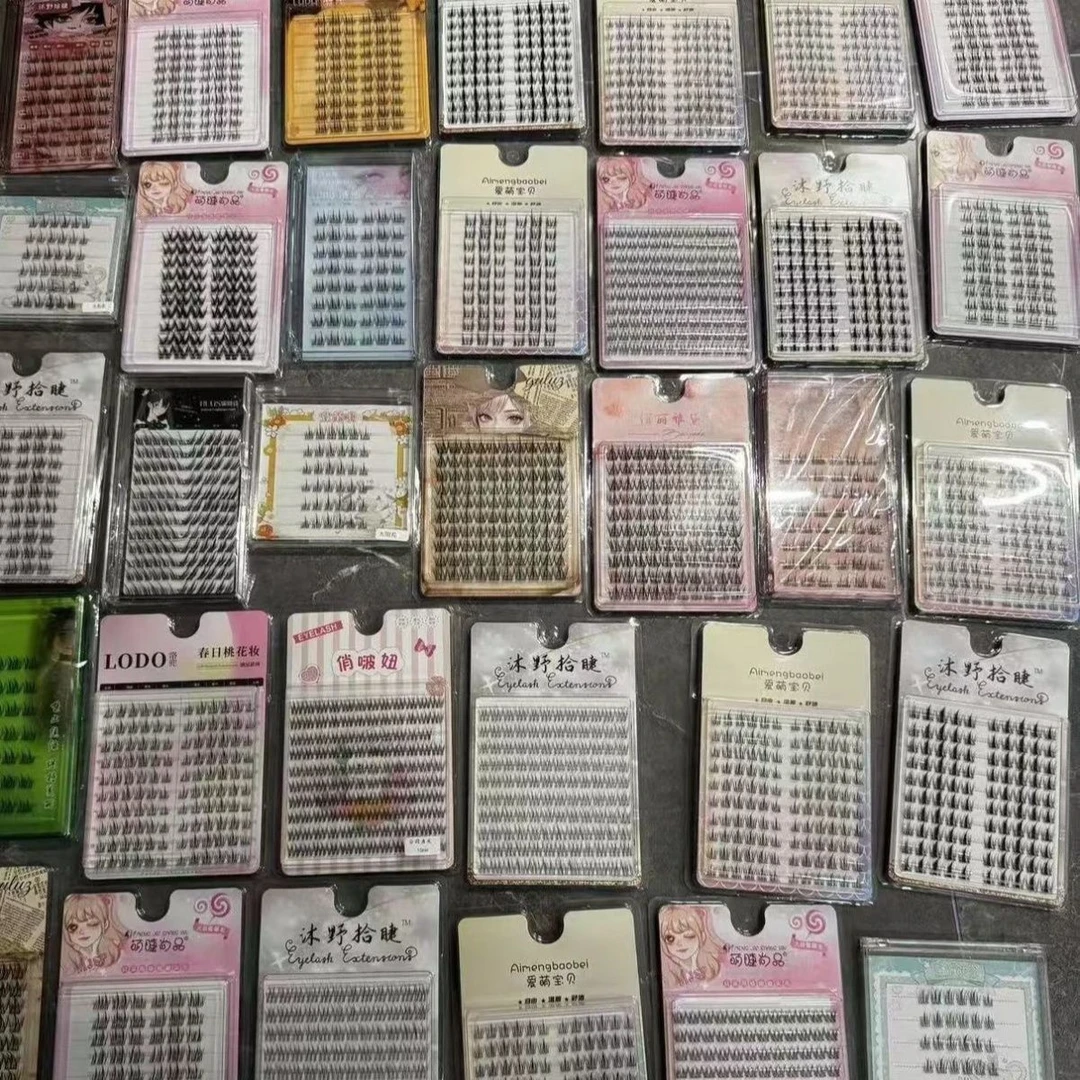 拾元大容量网红盲选多种款式组合不免胶假睫毛自然真适合新手妈生