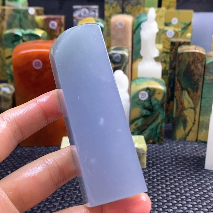 四川石奇*青田石印章石