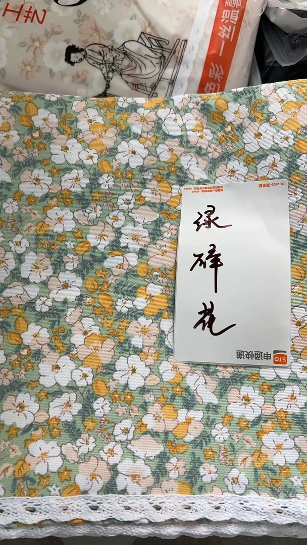 夏季印花清爽透气老粗布