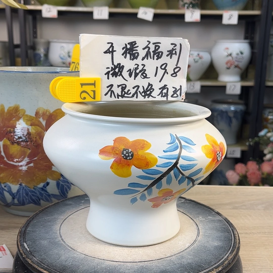 罐1xc景德镇陶瓷花盆