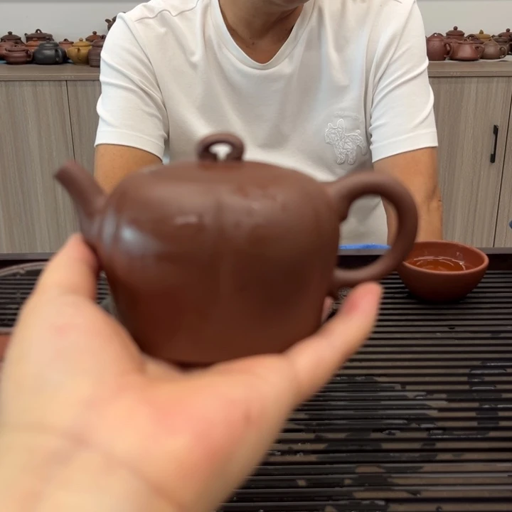 茶壶紫砂宜兴紫砂壶手工制作230 cc