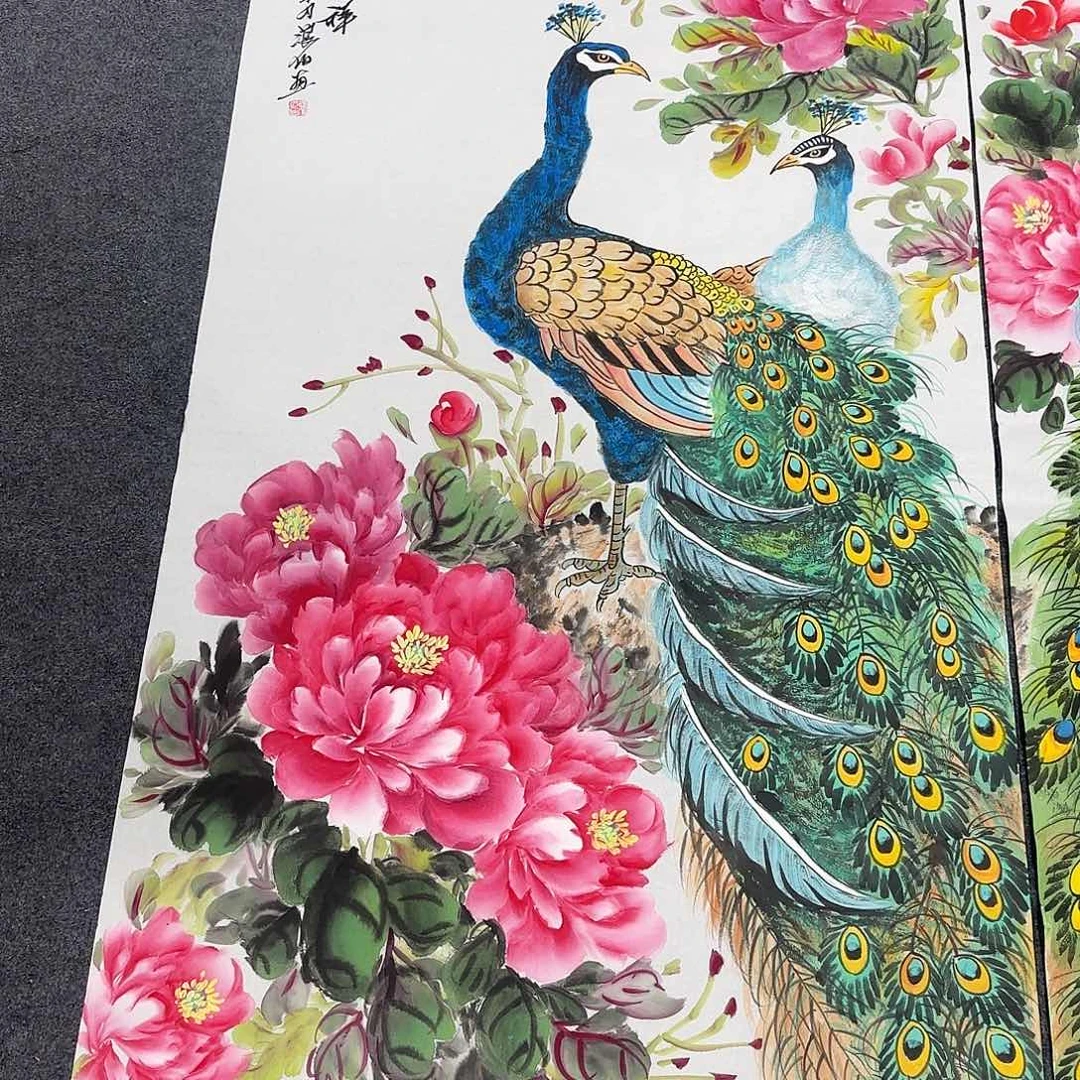 国画超级好看的一幅国画作品