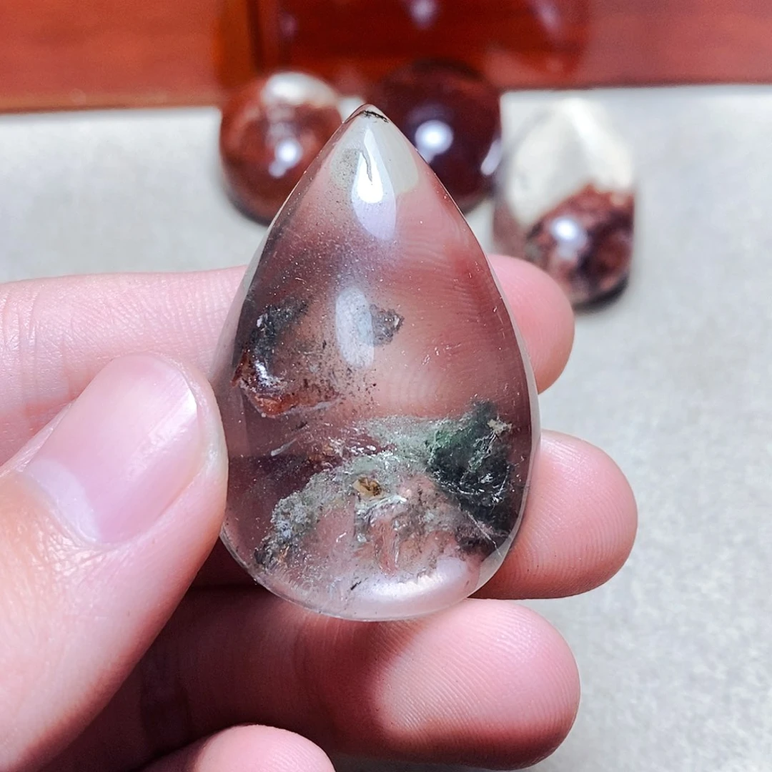 水晶颈饰未镶嵌蜜**笑