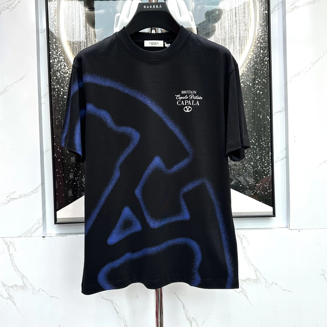 【卡铂拉短袖】新款夏季潮流休闲时尚男士圆领短袖百搭半袖T恤0512