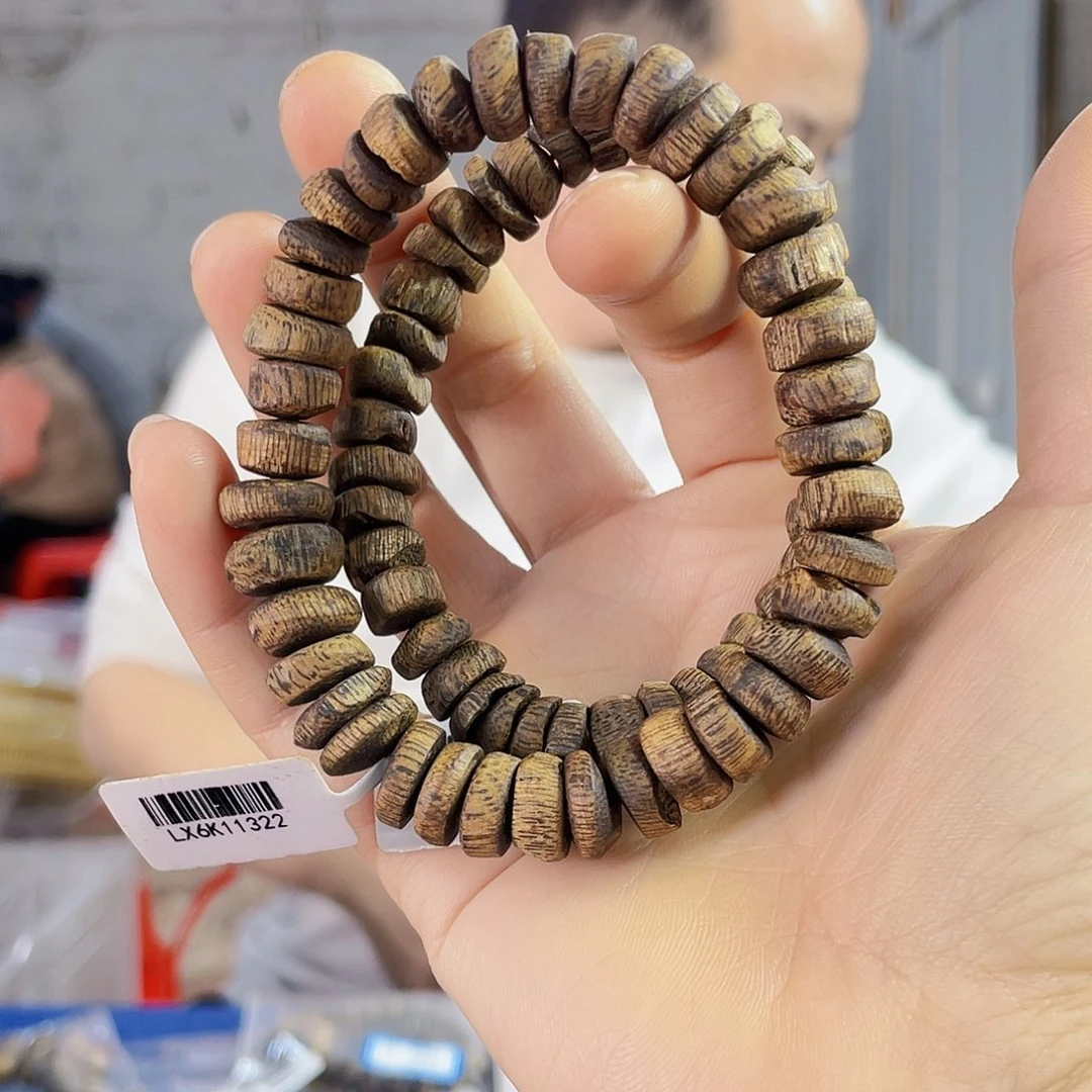 沉香手串棋楠白露树丁单圈12克多样性发一