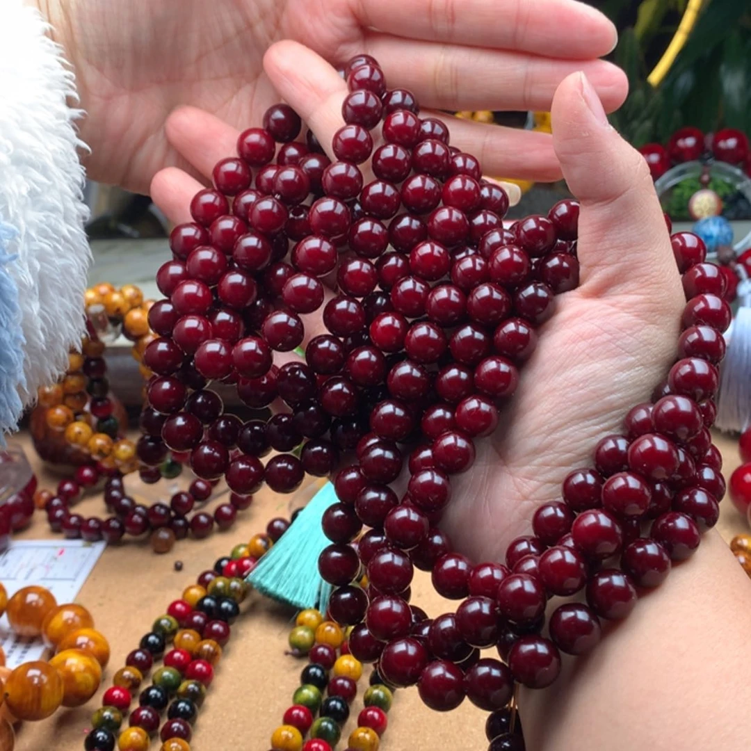 【闪购商品】松木手串/手链军1.0千年料冰种 2条