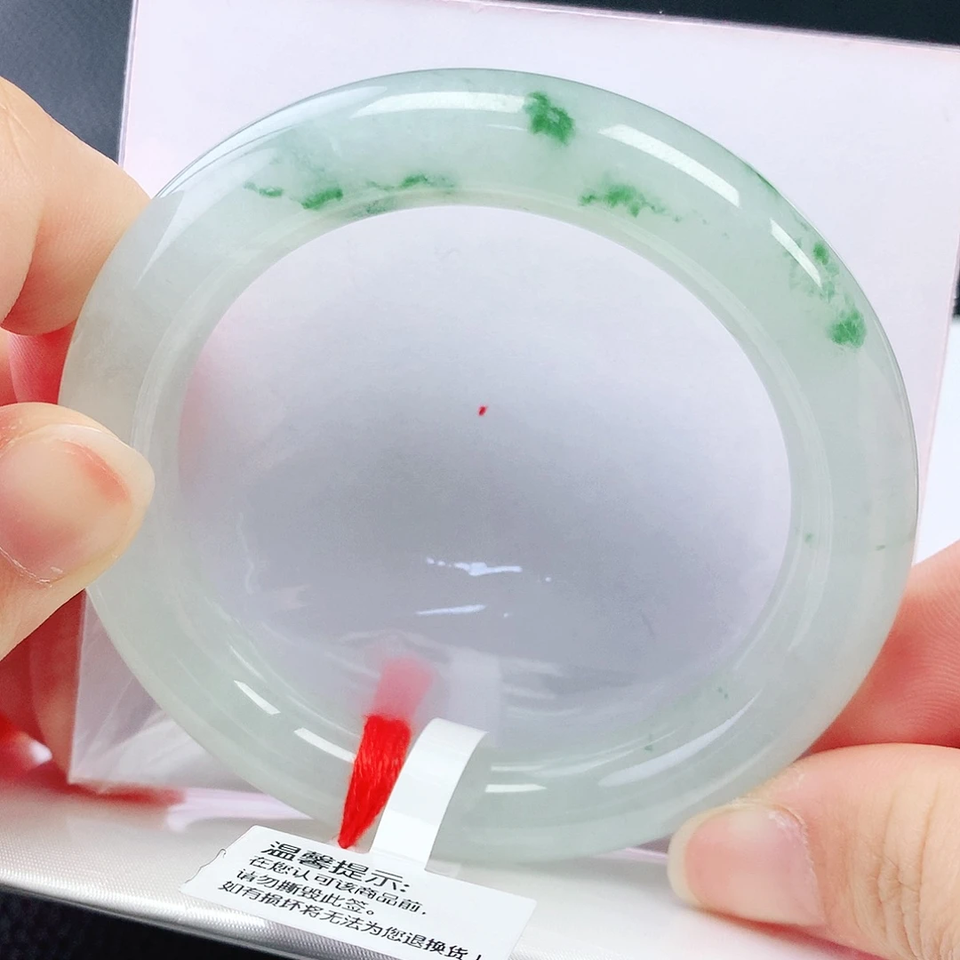未镶嵌手镯翡翠54+胖