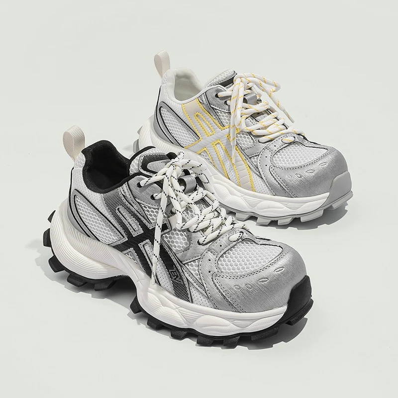 BV春夏季透气百搭运动鞋厚底薄款老爹鞋