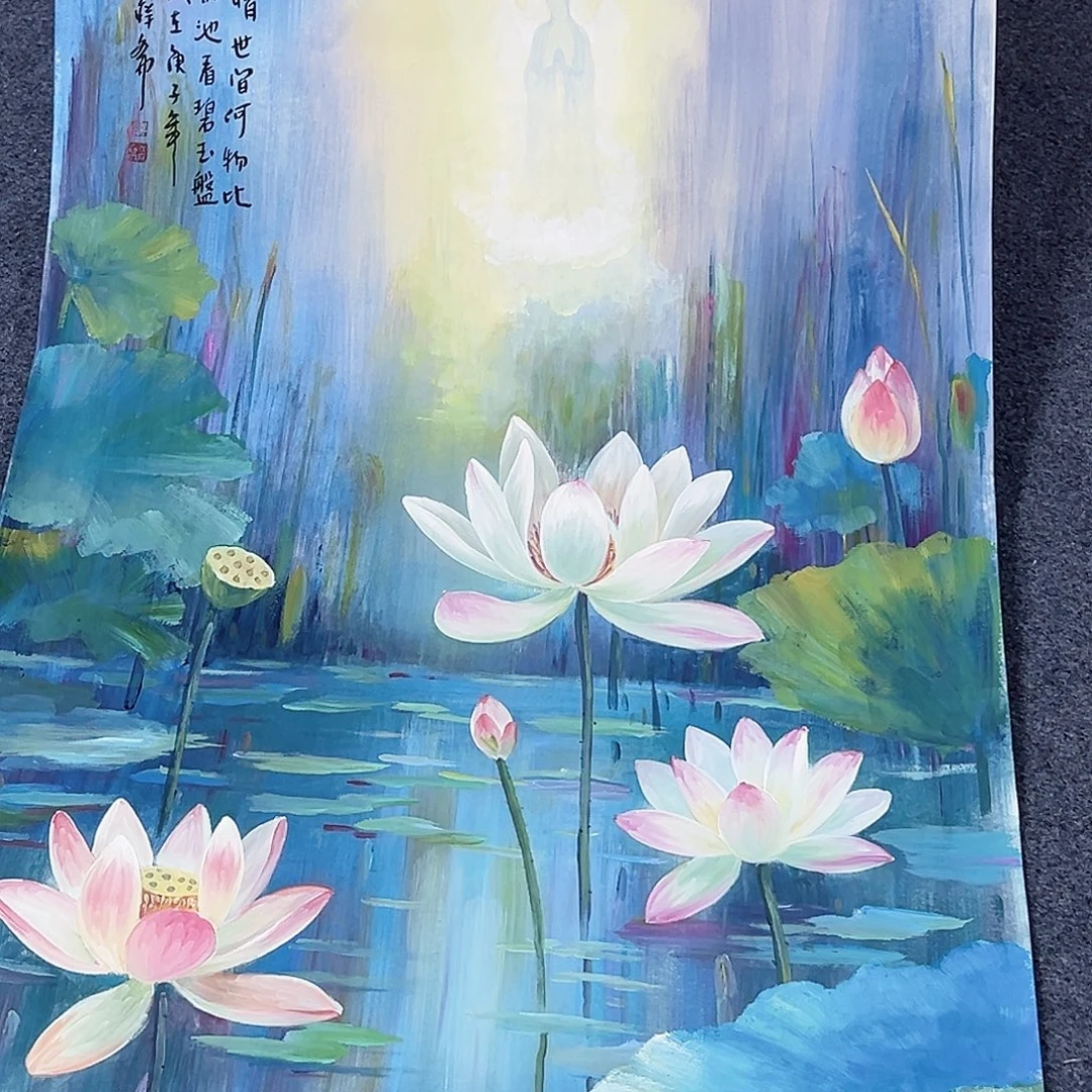 国画事事顺心如意万事如意