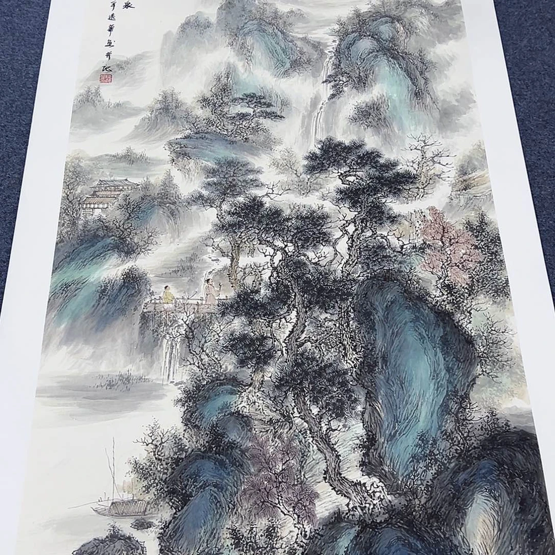 国画事事顺心如意万事如意万事