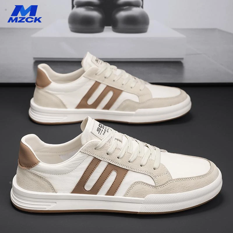 MZCK帆布男鞋透气潮鞋夏季新款运动冰丝布鞋男款百搭轻便休闲板鞋