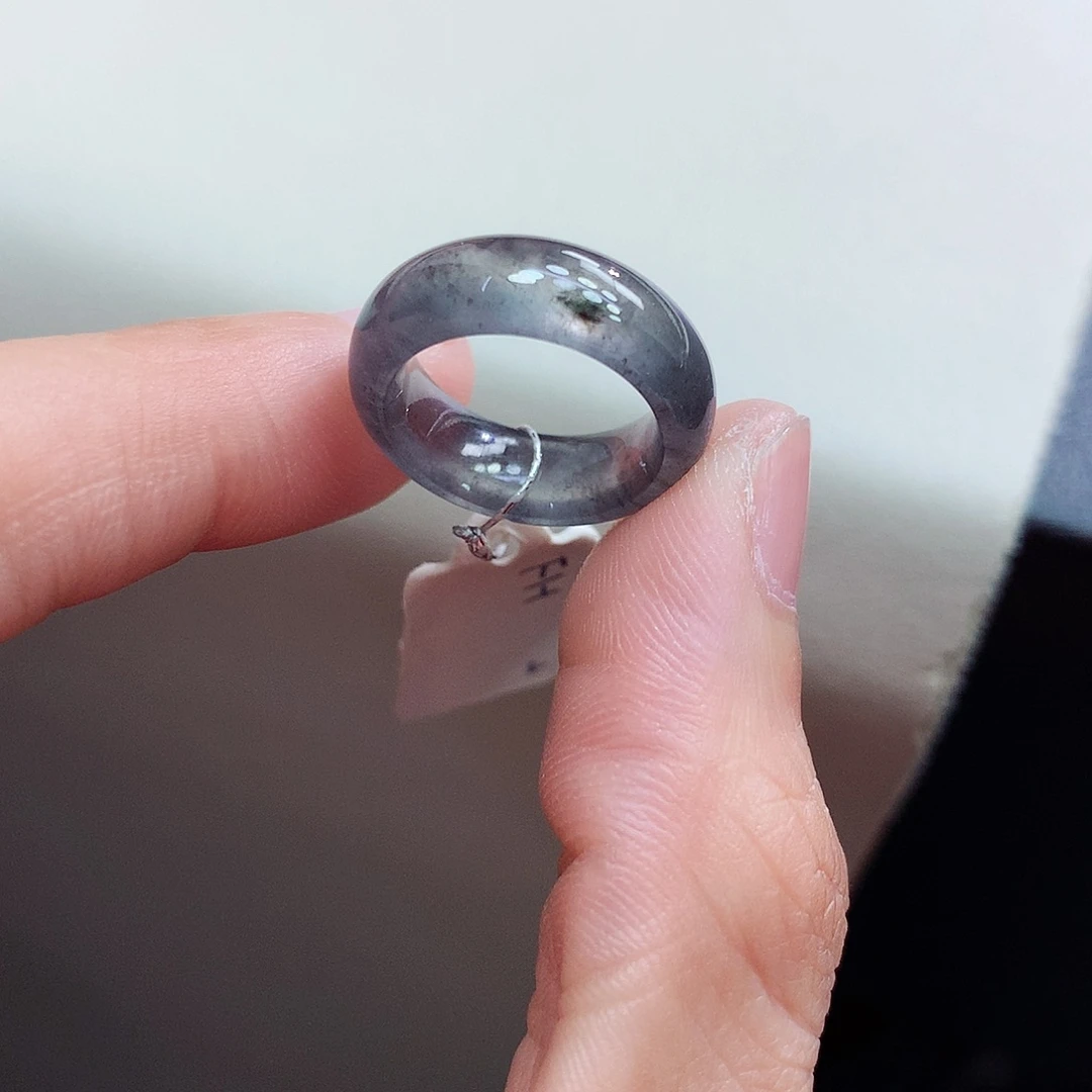 未镶嵌戒指翡翠里***里5号