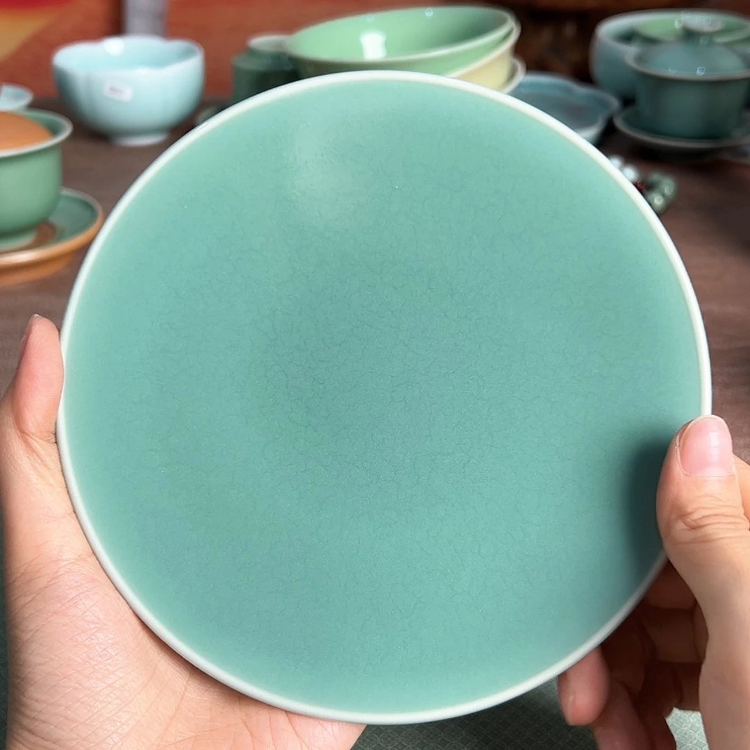 云间青瓷龙泉小米茶器