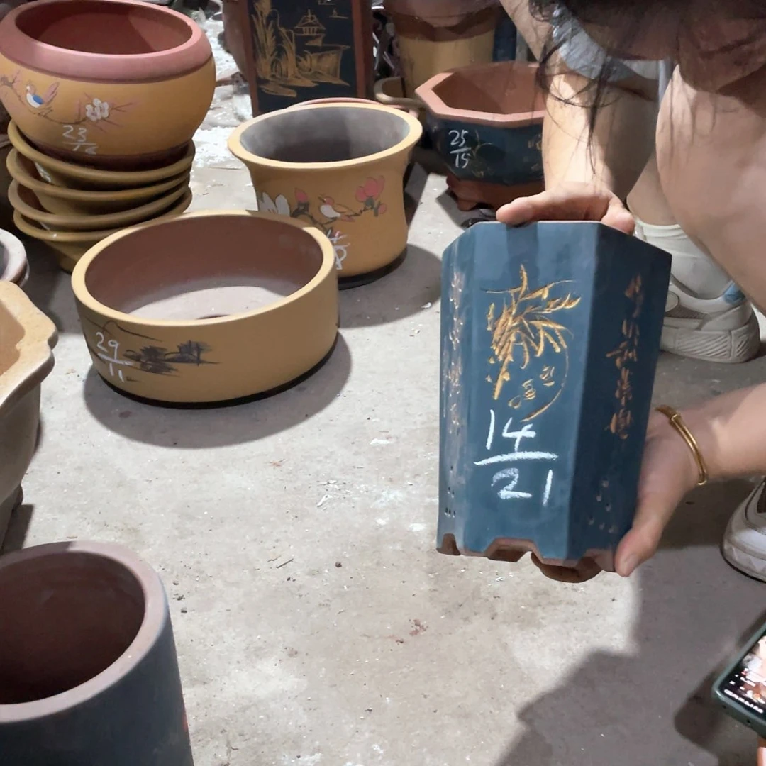 紫砂花瓶紫砂之都