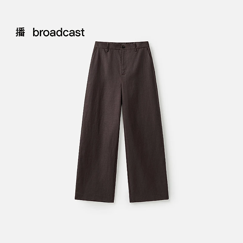 【商场同款】【欧若风】播后半橡筋腰设计裤子BDS1KD1515