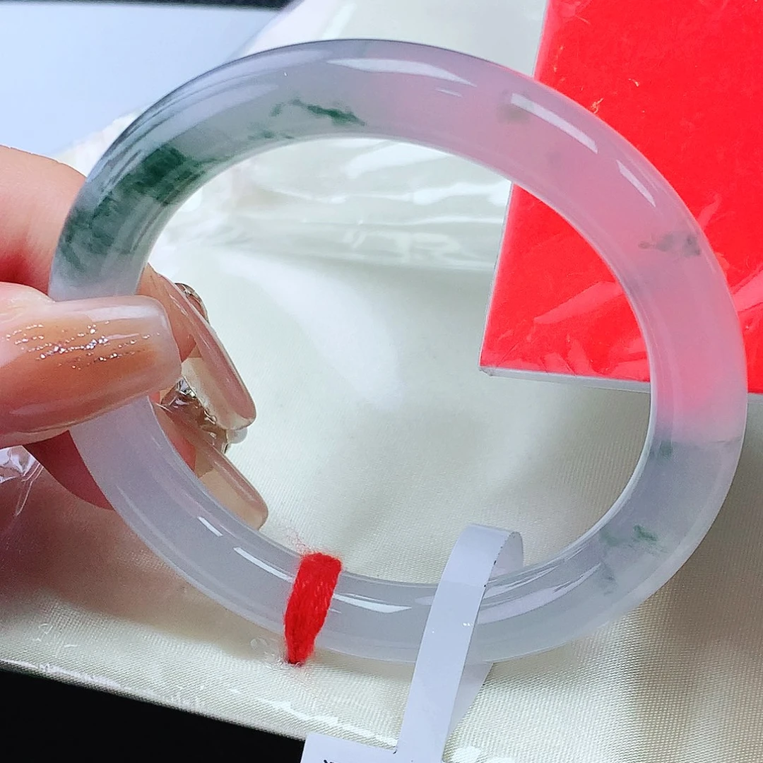 未镶嵌手镯翡翠52圈