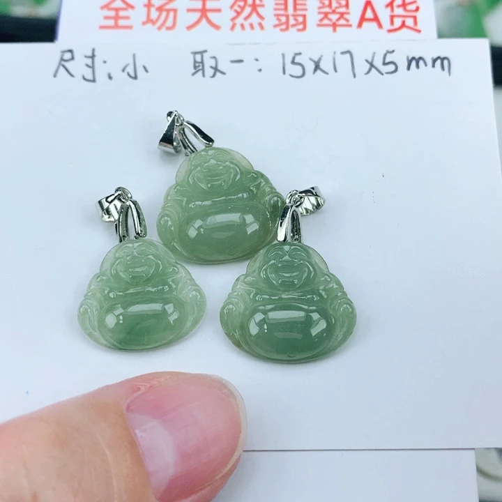 翡翠未镶嵌颈饰多样性发其1