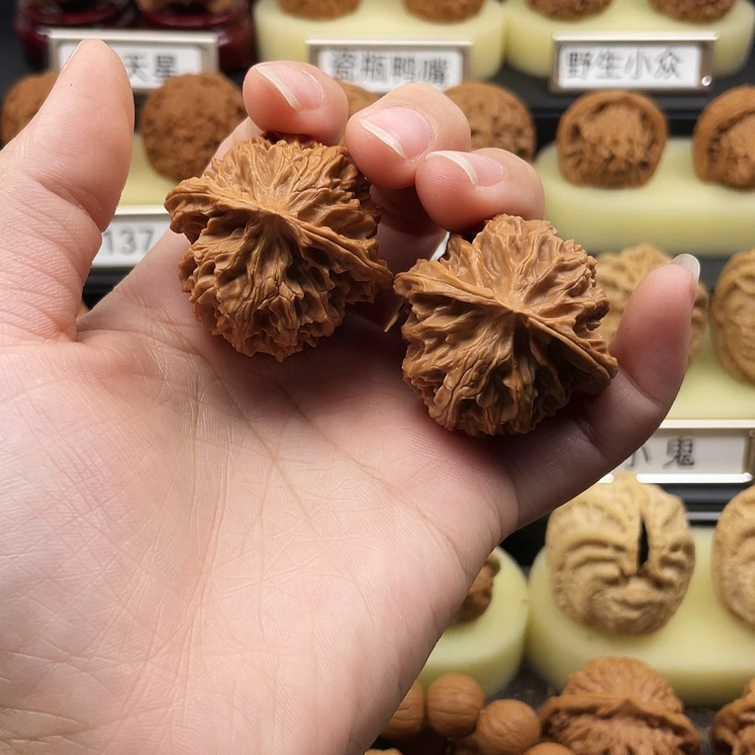 文玩核桃把件苹果园39尺780